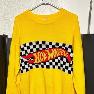 Hot Wheels acrylic sweater